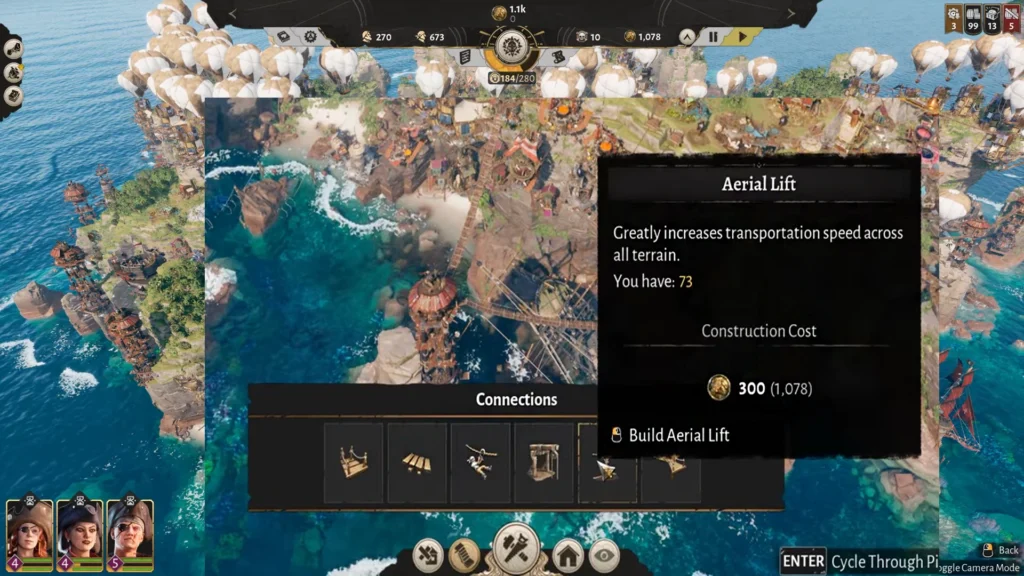 Corsair Cove - A Beginner's Guide with Tips & Tricks | | GamesHorizon Corsair Cove Aerial Lift