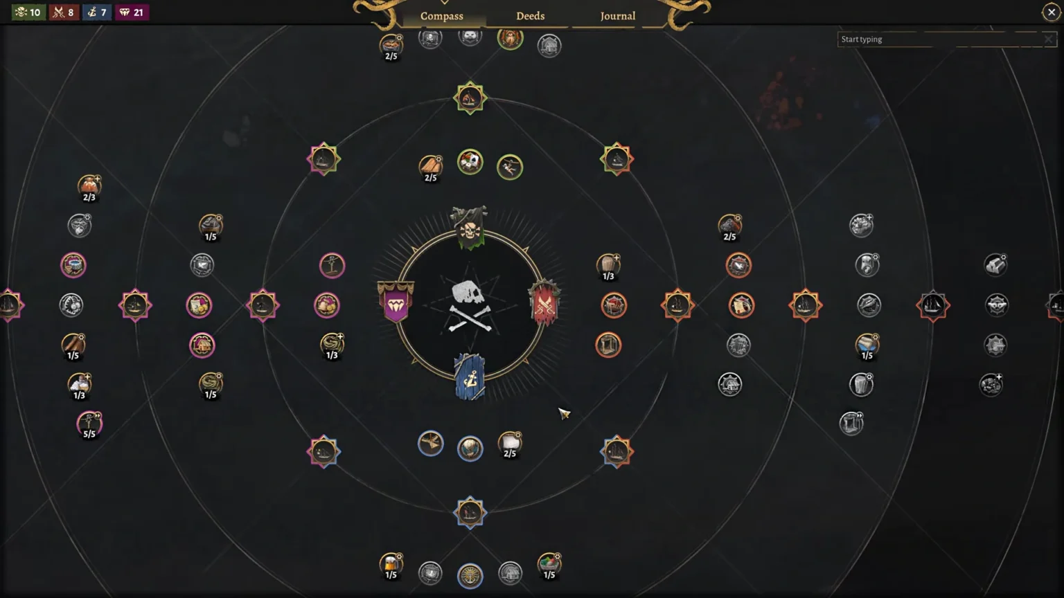 Corsair Cove Compass