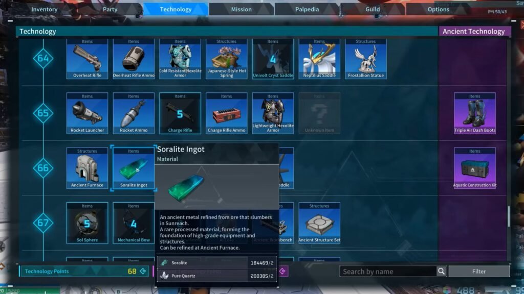 How to Get Soralite in Palworld 1.0 | | GamesHorizon How to Get Soralite in Palworld 1.0 - - Guides | | GamesHorizon