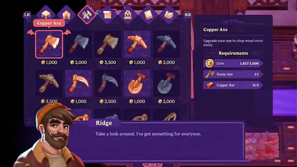 Moonlight Peaks Howling Hammers Ridge Shop