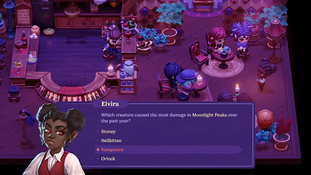 Moonlight Peaks Pub Quiz Elvira Questions and Answers