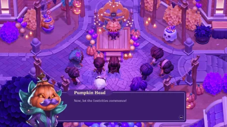 Moonlight Peaks Pumpkin Head Evernight Festival