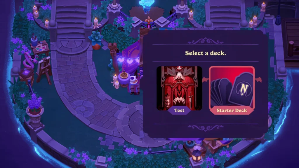Moonlight Peaks Starter Deck Screen