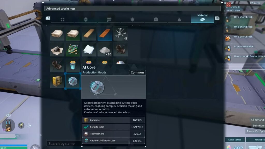 Palworld 1.0 - How to Get All New Resources | | GamesHorizon ai core palworld