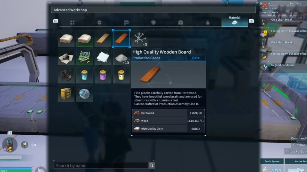 Palworld 1.0 - How to Get All New Resources | | GamesHorizon high quality wooden board palworld