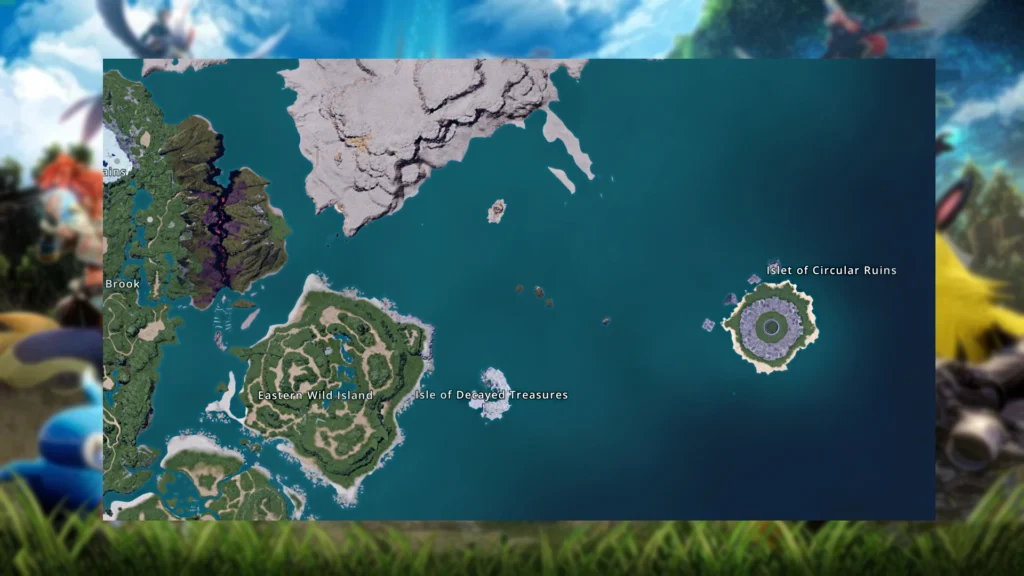 Palworld 1.0 - All-New Pals & How to Get Them | | GamesHorizon Palworld Islet of Circular Ruins Location on Map