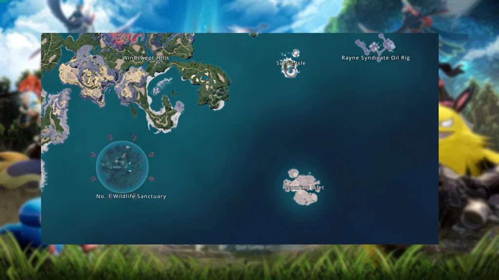 Palworld 1.0 - All-New Pals & How to Get Them | | GamesHorizon Palworld No 1 Wildlife Sanctuary Location on Map