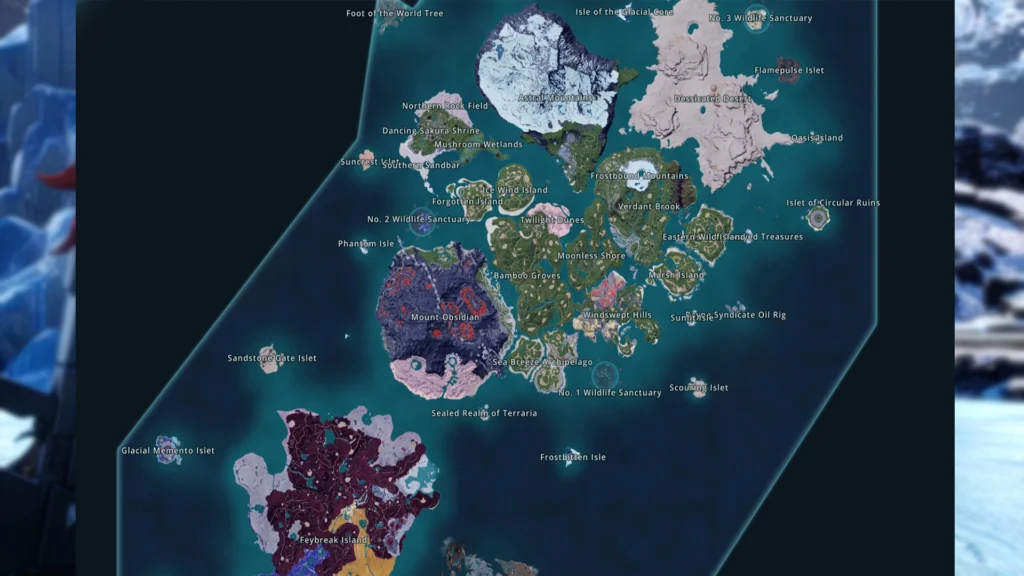 Palworld 1.0 - Best Midgame Pals | | GamesHorizon Palworld Map Island Area