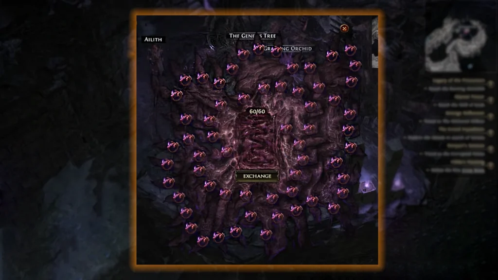 Path of Exile 2 60 Breach Ring Full Genesis Tree