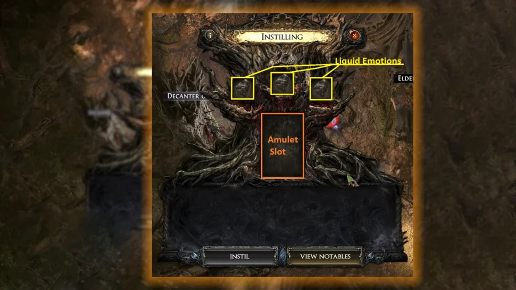 Path of Exile 2 Instilling System Machine Decanter of Madness