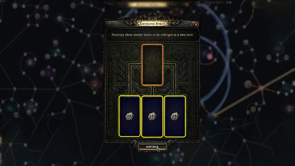 Path of Exile 2 Reforging Bench for Time-Lost Jewel