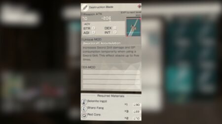 SAO Echoes of Aincrad - How to Get the Destruction Blade - - Guides | | GamesHorizon