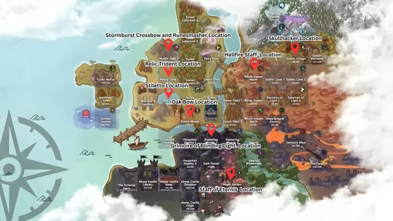 SpiritVale – Best Starter Weapons for each Class spiritvale starting weapons location