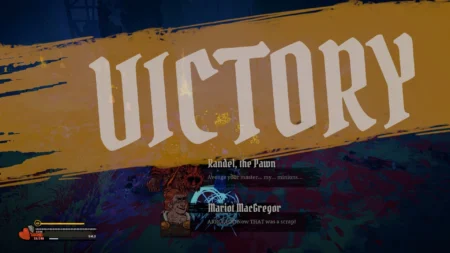 Tears of Metal Demo Impression Feature Image Showing Vicotry