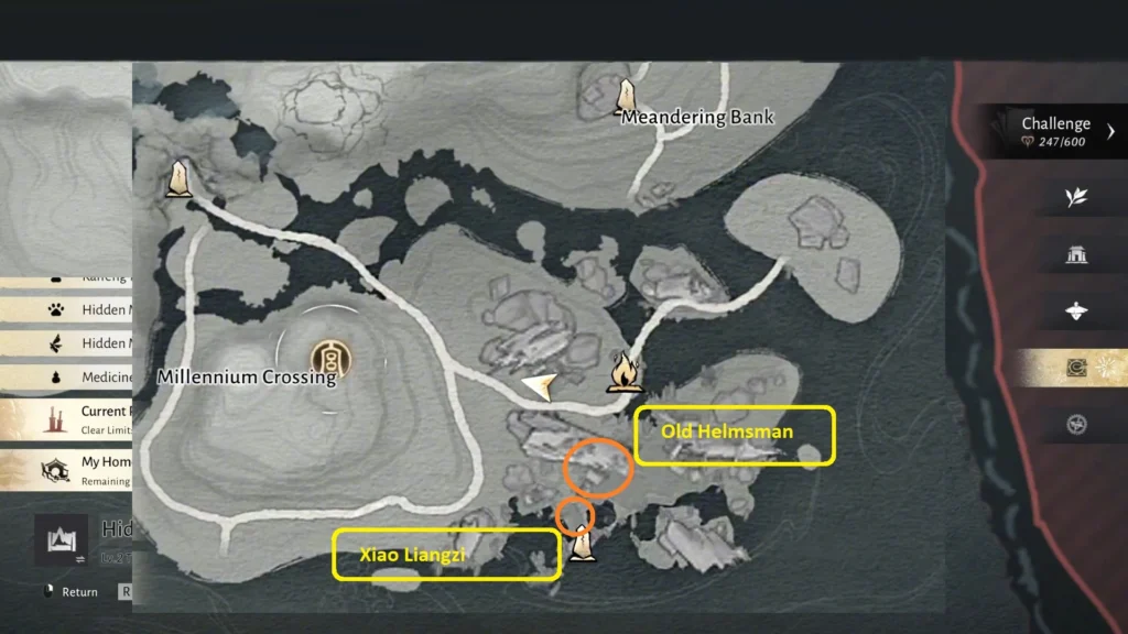Where Winds Meet Wandering Tale #4 Wandering Tale Wither Lies The Haven Map Details