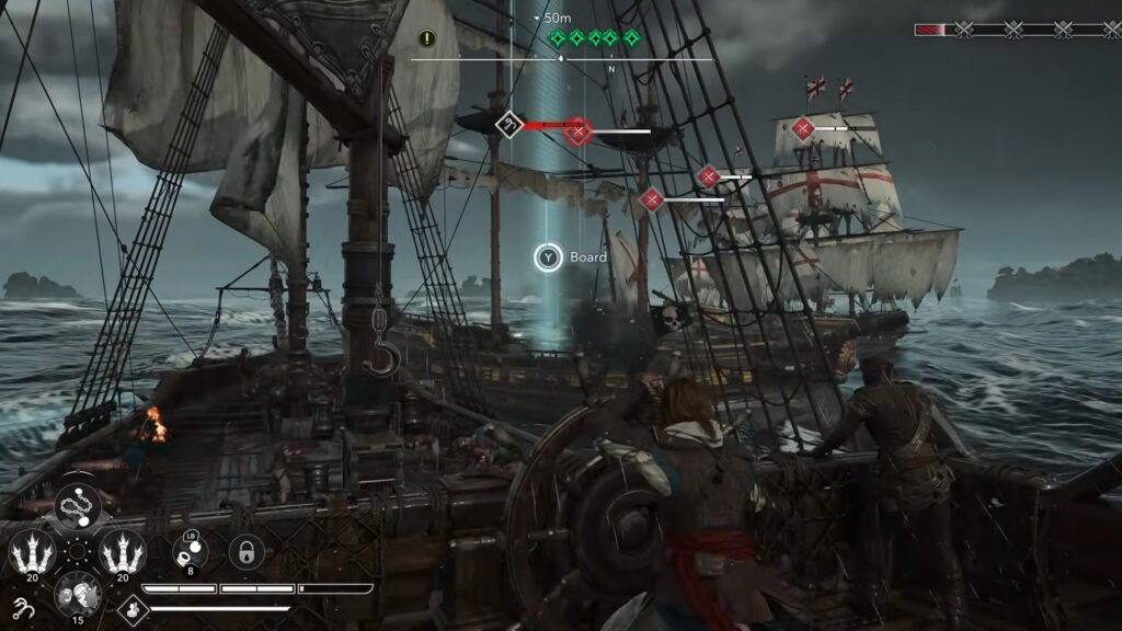 An image showing the gameplay of Assassin's Creed Black Flag Remake.