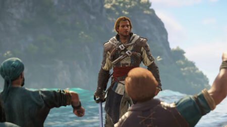 An image showing the gameplay of Assassin's Creed Black Flag Resynced.