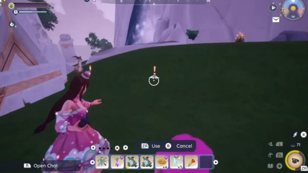 catching a shimmerfly