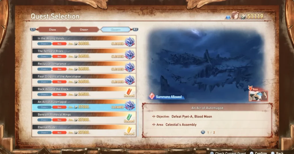 Granblue Fantasy Relink: Endless Ragnarok - How to get Hexachrome Quartz | | GamesHorizon chaos system