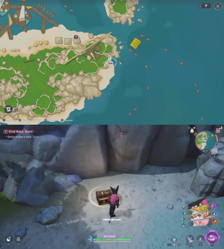 The Seven Deadly Sins: Origin - All Spray Island Chest Locations | | GamesHorizon chest 5