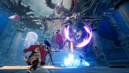 An image showing the gameplay of DragonSword: Awakening.