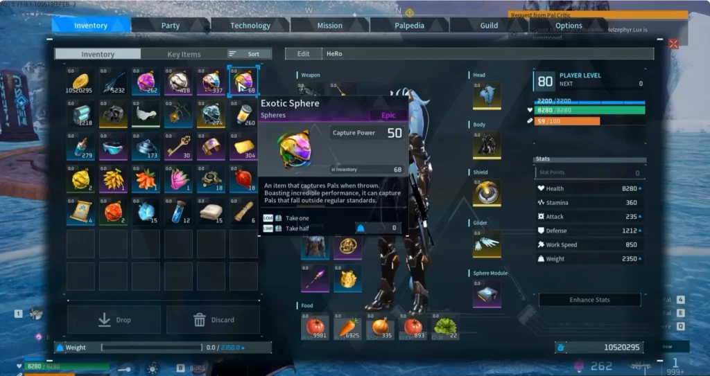 Palworld 1.0 - How to Get Legendary Charge Rifle Schematic 4 | | GamesHorizon exotic sphere