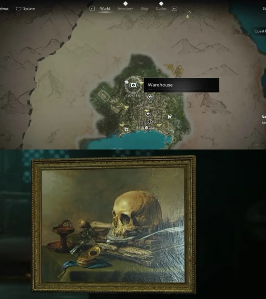 AC Black Flag Resynced: All 12 Paintings Locations | | GamesHorizon vanitas still life
