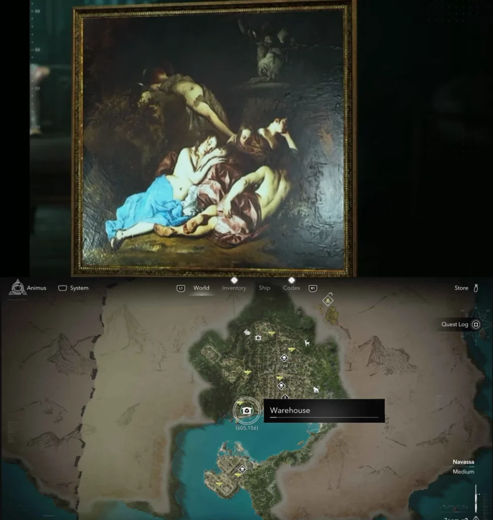 AC Black Flag Resynced: All 12 Paintings Locations | | GamesHorizon nymphs