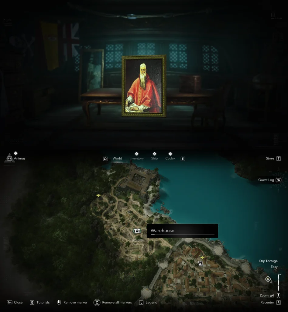 AC Black Flag Resynced: All 12 Paintings Locations | | GamesHorizon saint jerome