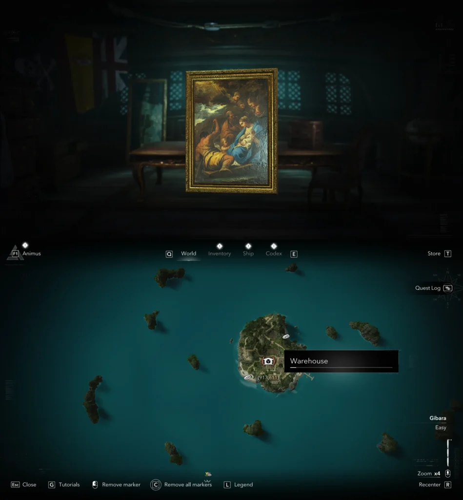 AC Black Flag Resynced: All 12 Paintings Locations | | GamesHorizon egypt flight