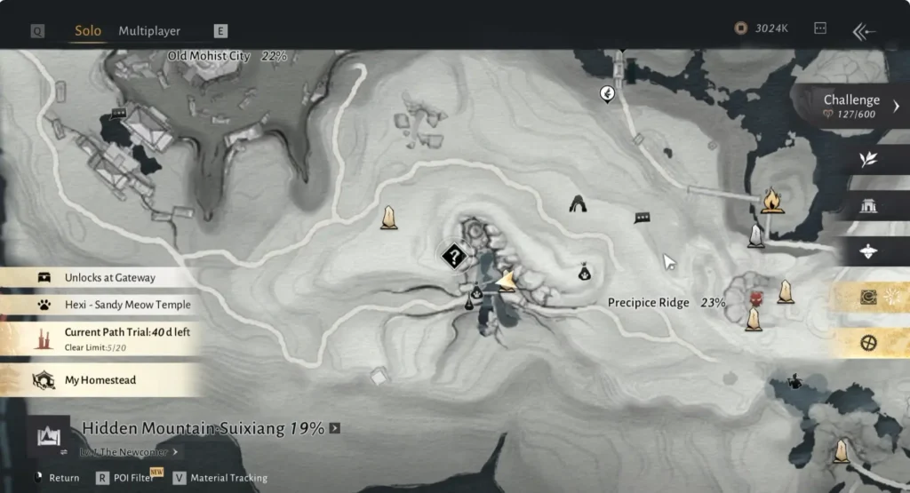quest location