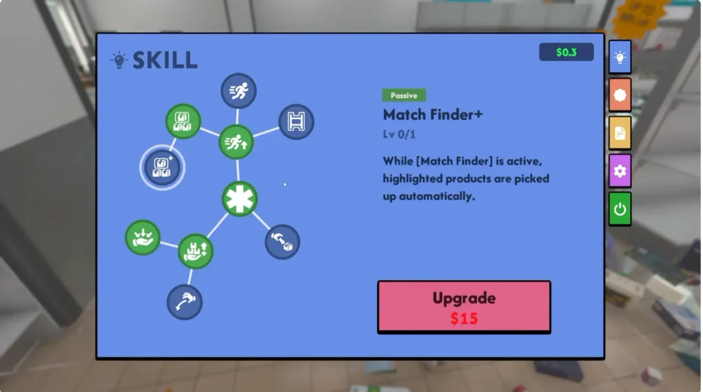 Supermarket Chaos - How to Get & Use Stars | | GamesHorizon skill tree expanded