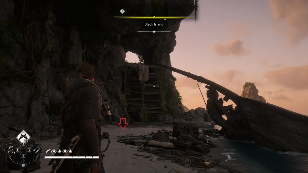 treasure location