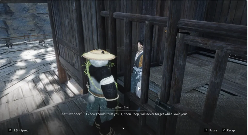 zhen shi imprisoned