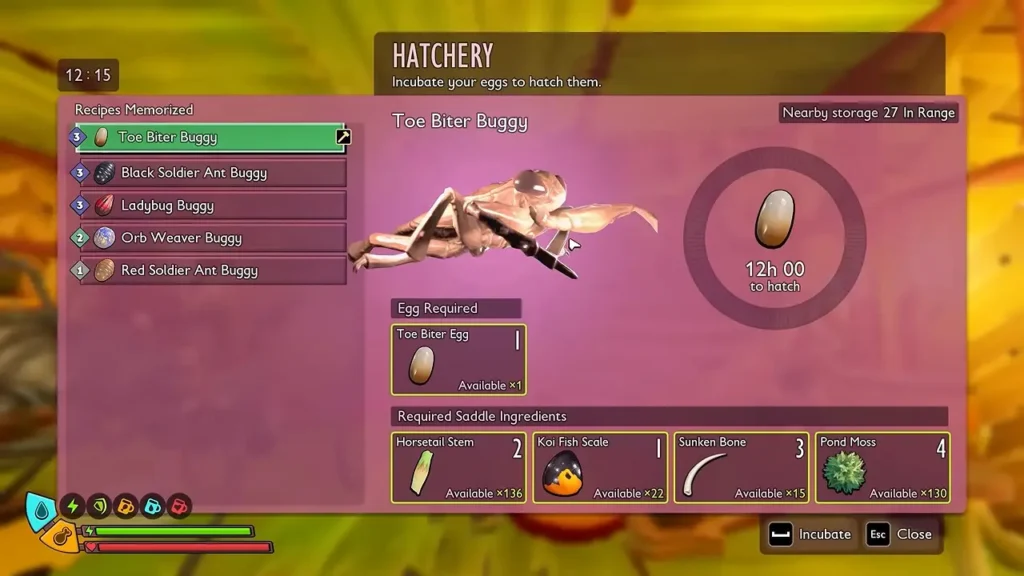 Grounded 2 - How To Find & Hatch The Toe Biter Buggy! | Grounded 2,Toe Biter | GamesHorizon Toe Rider Buggy Hatchery Grounded 2