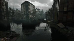 The Sinking City 2 Reach the Miskatonic Library Annex Open the floodgates fix the gate mechanism