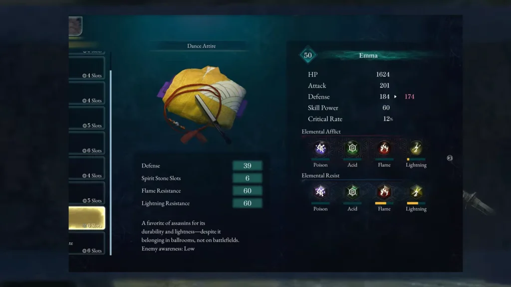 Beast of Reincarnation Armor Selection
