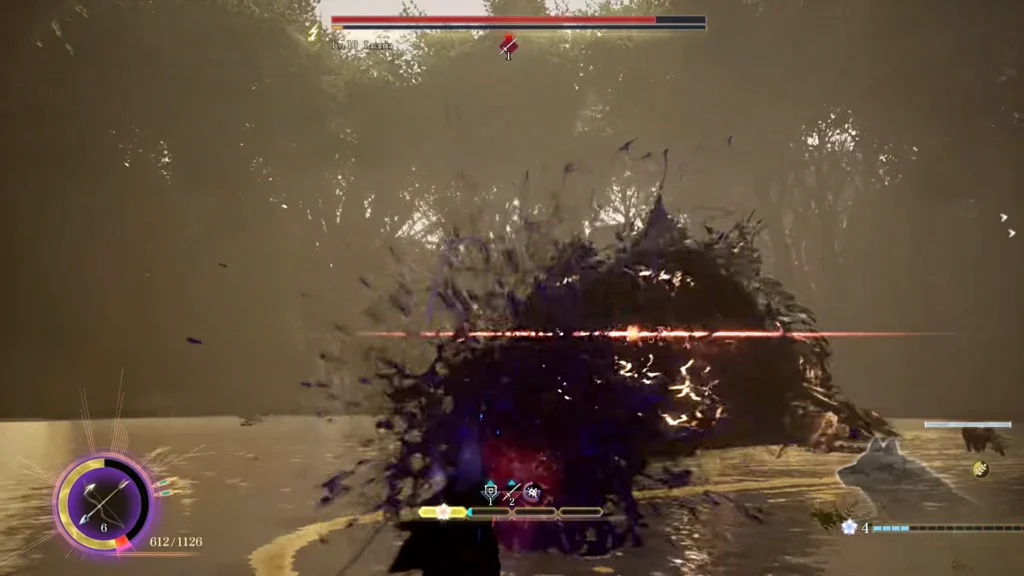 Beast of Reincarnation Lacerta Projectile Attacks