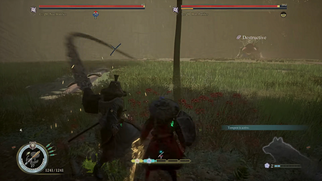 Beast of Reincarnation Male Purifier Tentacle Hand