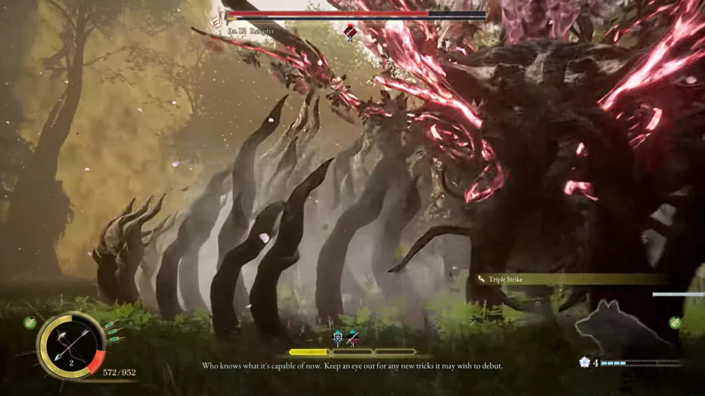 Beast of Reincarnation Rangifer Second Phase AOE Tree Veins