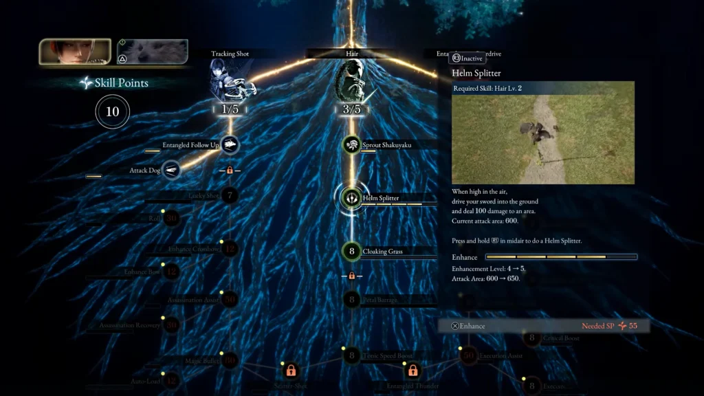 Beast of Reincarnation Skill Tree Emma