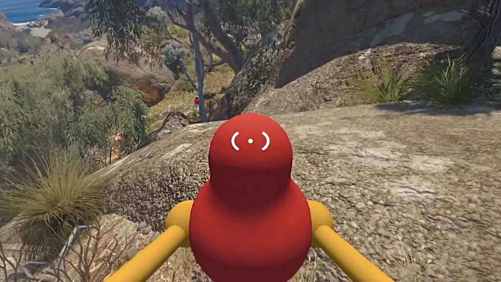 Big Walk Puzzle Reward Red Object
