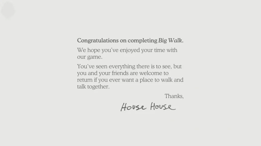 Big Walk - All Endings Explained - - News | | GamesHorizon