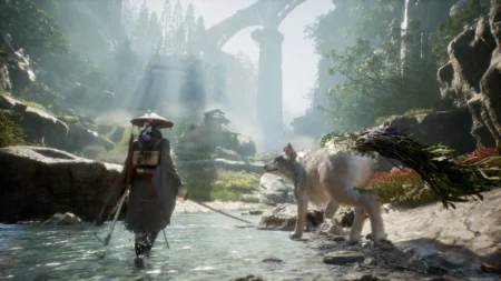 Image of Emma and Koo exploring the world in Beast of Reincarnation.