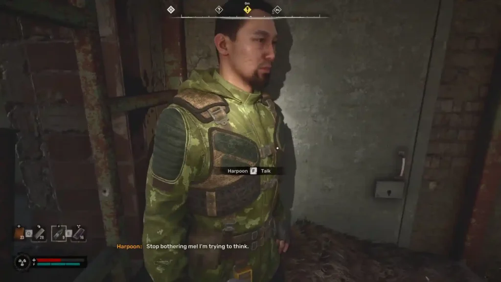 Talking to Harpoon in S.T.A.L.K.E.R. 2: Cost of Hope DLC