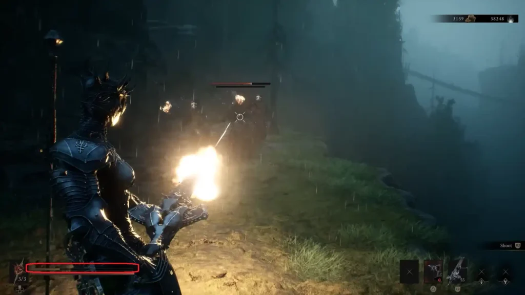 Image of Resolve fueling ammo in Mortal Shell 2