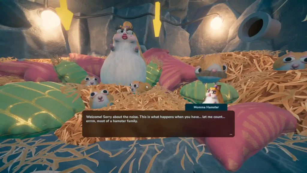 Momma Hamster talking