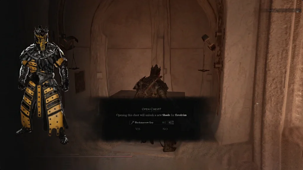 Mortal Shell 2 Blackmarrow Key chest Location in Marrow Keep
