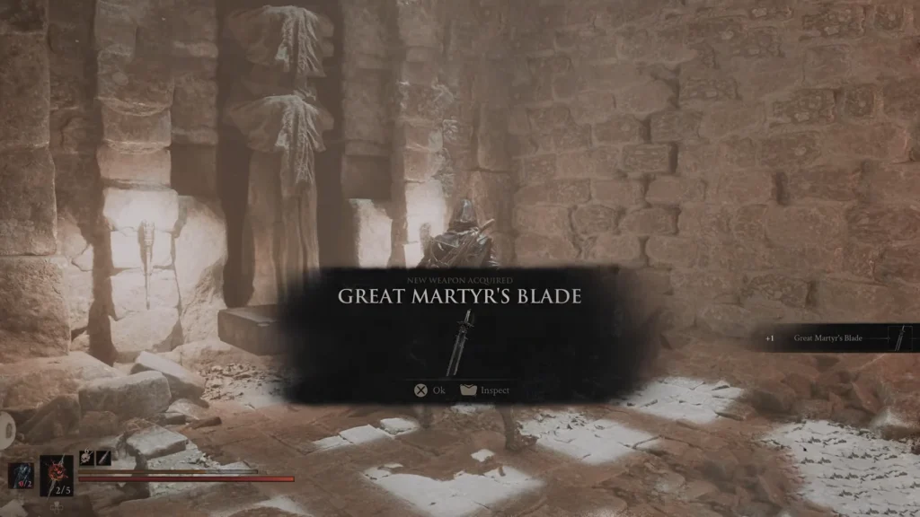 Mortal Shell 2 Great Martyr Blade
