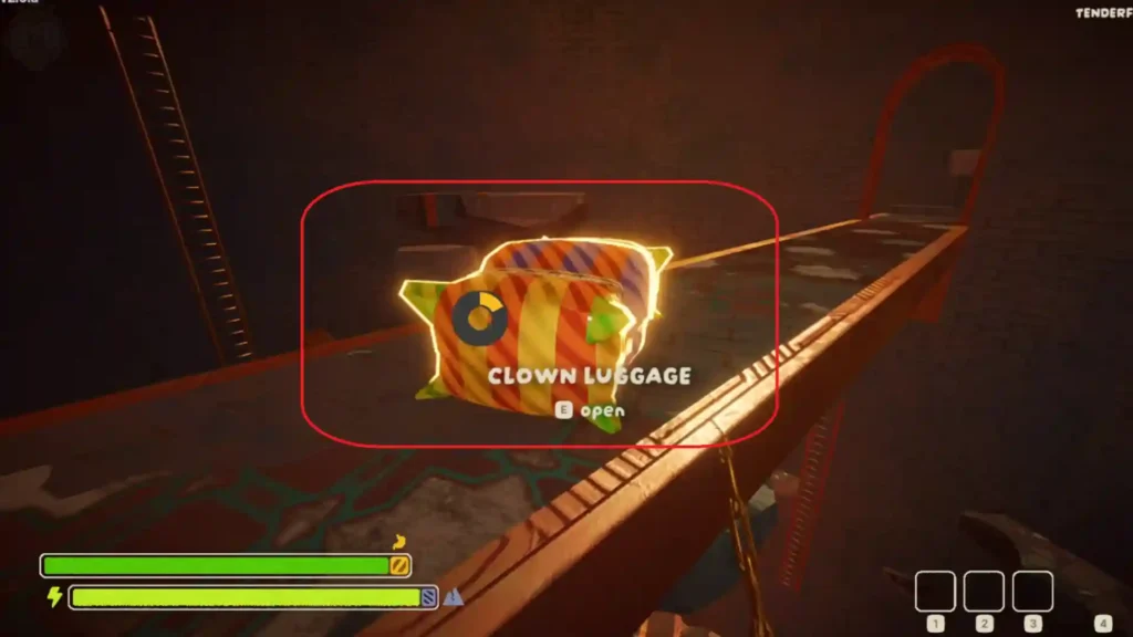 Second Clown Luggage in The Citadel